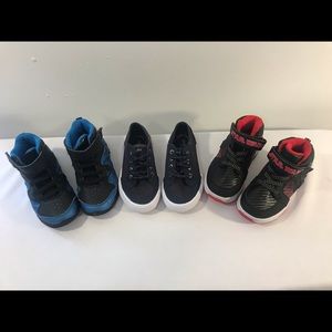 Boys Shoes Lot of 3 Pairs Sizes 9-10-10.5